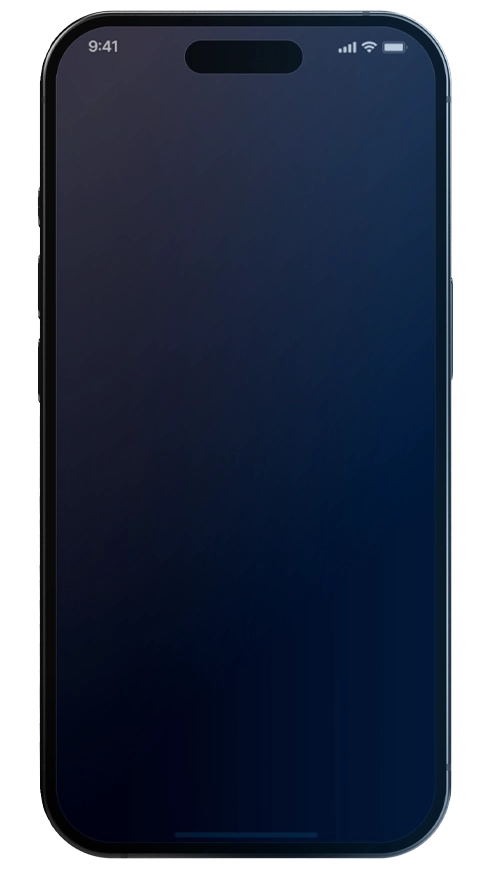 Interfaccia di trading mobile di Glorax NevoPro
